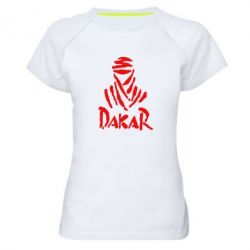 Женская футболка для спорта Dakar - PrintSalon