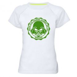 Женская футболка для спорта Death Star Academy - PrintSalon