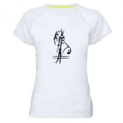 Жіноча футболка для спорту Добувач - PrintSalon