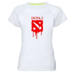 Женская футболка для спорта Dota 2 Logo - PrintSalon