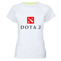 Женская футболка для спорта Dota 2 - PrintSalon