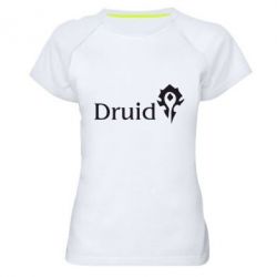 Женская футболка для спорта Druid Orc - PrintSalon