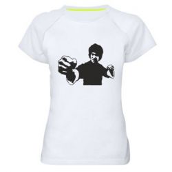 Женская футболка для спорта Джеки Чан