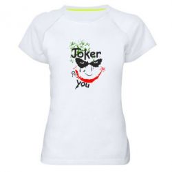 Женская футболка для спорта Джокер - PrintSalon