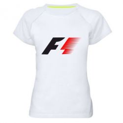 Женская футболка для спорта F1 - PrintSalon