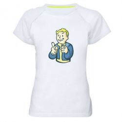 Женская футболка для спорта Fallout 4 Boy - PrintSalon