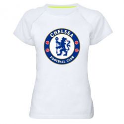 Женская футболка для спорта FC Chelsea - PrintSalon