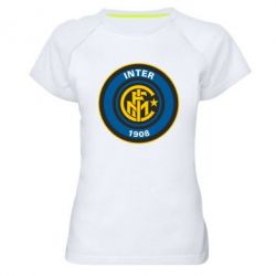 Женская футболка для спорта FC Inter - PrintSalon