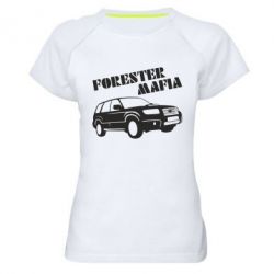 Женская футболка для спорта Forester Mafia - PrintSalon