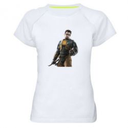 Женская футболка для спорта Freeman-PrintSalon Женская футболка для спорта Freeman