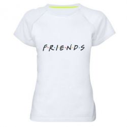 Жіноча футболка для спорту Friends - PrintSalon