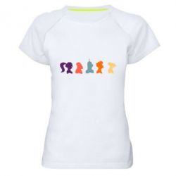 Женская футболка для спорта Futurama - PrintSalon