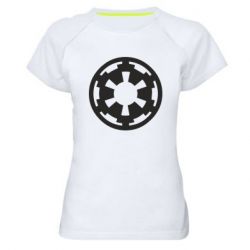 Женская футболка для спорта Герб Империи - PrintSalon