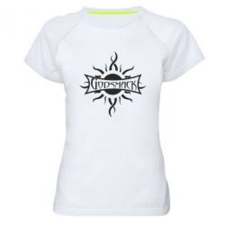Женская футболка для спорта Godsmack - PrintSalon