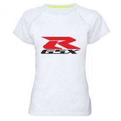 Женская футболка для спорта GSX-R - PrintSalon