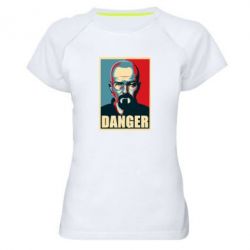 Женская футболка для спорта Heisenberg Danger