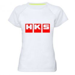 Жіноча футболка для спорту HKS - PrintSalon