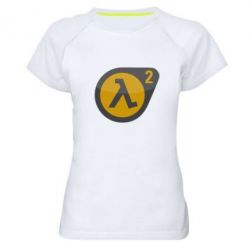 Жіноча футболка для спорту HL 2 logo - PrintSalon