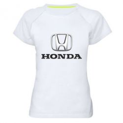 Женская футболка для спорта Honda 3D Logo - PrintSalon