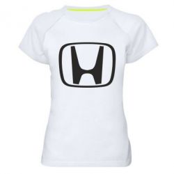 Женская футболка для спорта Honda Logo - PrintSalon