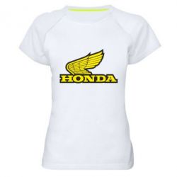 Женская футболка для спорта Honda Vintage Logo - PrintSalon