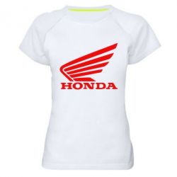 Жіноча футболка для спорту Honda - PrintSalon