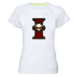 Жіноча футболка для спорту інквізиція warhammer - PrintSalon