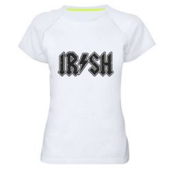 Жіноча футболка для спорту Irish AC/DC - PrintSalon