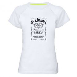 Женская футболка для спорта Jack Daniel's - PrintSalon