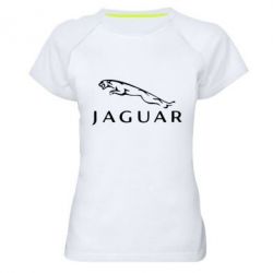 Женская футболка для спорта Jaguar - PrintSalon