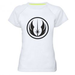 Женская футболка для спорта Jedi Order - PrintSalon