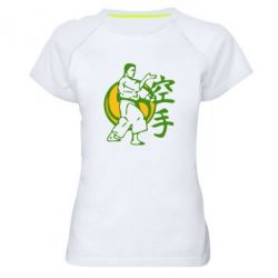 Жіноча футболка для спорту 4803 - PrintSalon