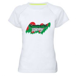 Жіноча футболка для спорту Kawasaki Racing - PrintSalon