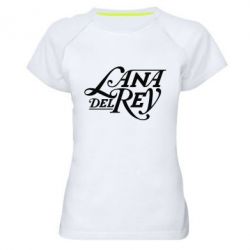 Жіноча футболка для спорту Lana Del Rey - PrintSalon