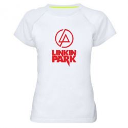 Женская футболка для спорта Linkin Park - PrintSalon