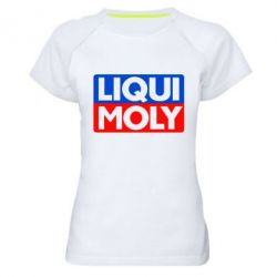 Женская футболка для спорта LIQUI MOLY - PrintSalon