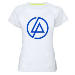 Женская футболка для спорта LP logo - PrintSalon