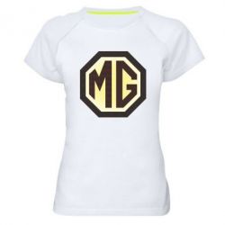 Женская футболка для спорта MG Cars Logo - PrintSalon