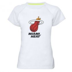 Жіноча футболка для спорту Miami Heat - PrintSalon