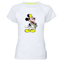 Женская футболка для спорта Микки Доктор - PrintSalon