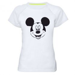Жіноча футболка для спорту Міккі Маус - PrintSalon