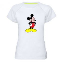 Жіноча футболка для спорту Міккі - PrintSalon
