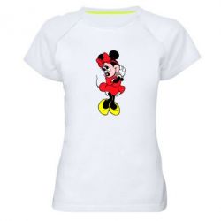 Женская футболка для спорта Минни "Мимими" - PrintSalon