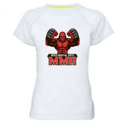 Женская футболка для спорта MMA Fighter 2 - PrintSalon