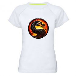 Женская футболка для спорта Mortal Combat - PrintSalon