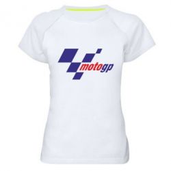 Жіноча футболка для спорту MOTO GP - PrintSalon