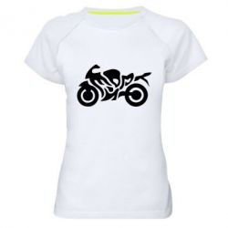 Жіноча футболка для спорту MOTO SPORT - PrintSalon