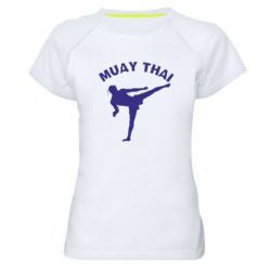 Женская футболка для спорта Muay Thai - PrintSalon