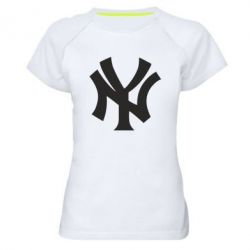 Женская футболка для спорта New York yankees - PrintSalon