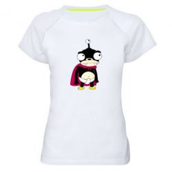 Жіноча футболка для спорту Нібблер - PrintSalon